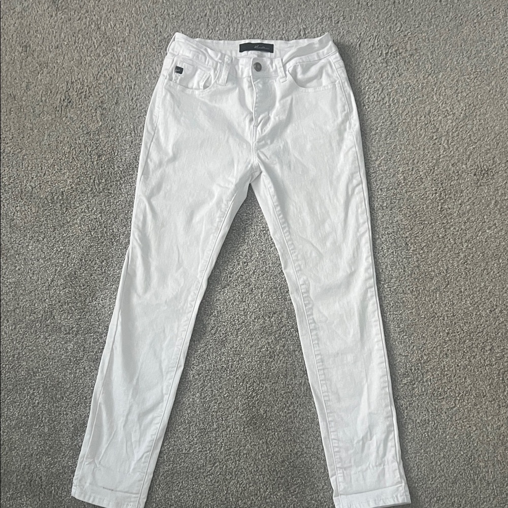 KanCan Women's Skinny Jeans in White